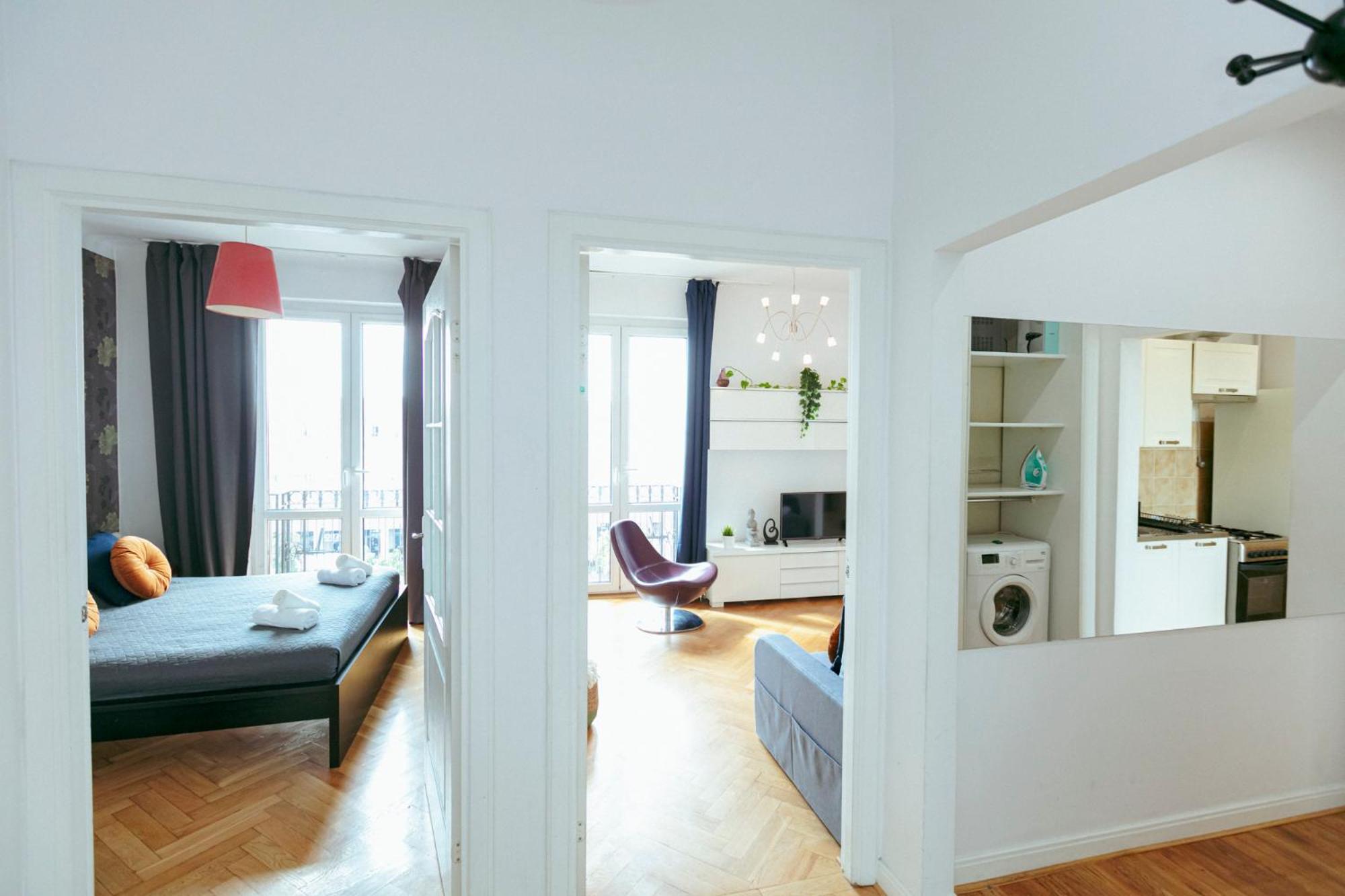 Plac Konstytucji 6 Grey - Bezplatny Garaz Podziemny - Free Parking - Apartament Dla 4 Osob Varşovia Exterior foto
